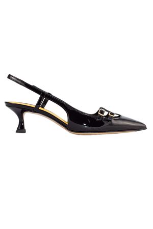 Black patent leather slingback MARA BINI | U307SNERO